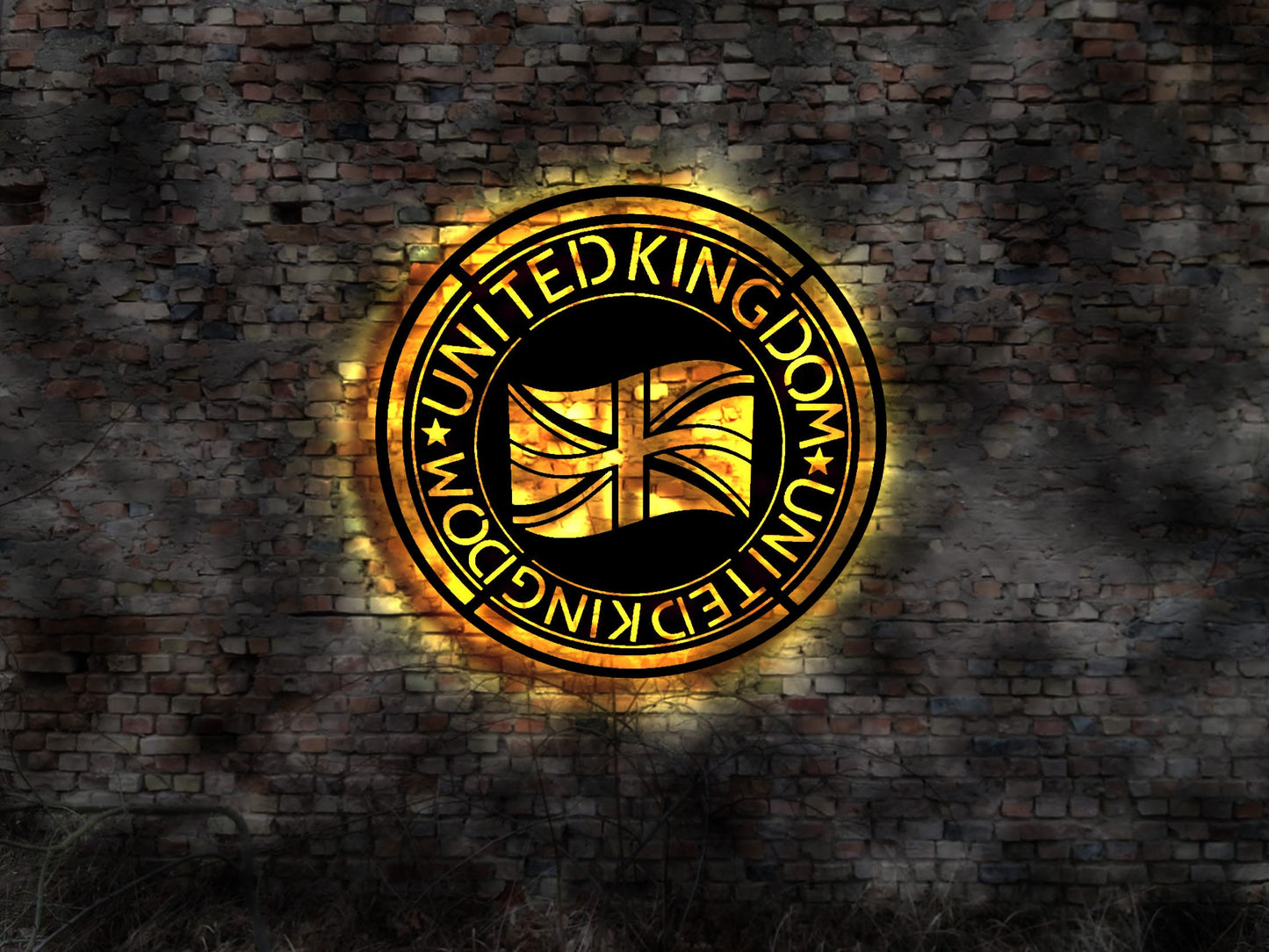 United Kingdom UK England Flagge Flag Fahne Sticker Schild Emblem Logo Aufkleber Leuchtschild Fan item Leinwandbild Schilder Zeichen