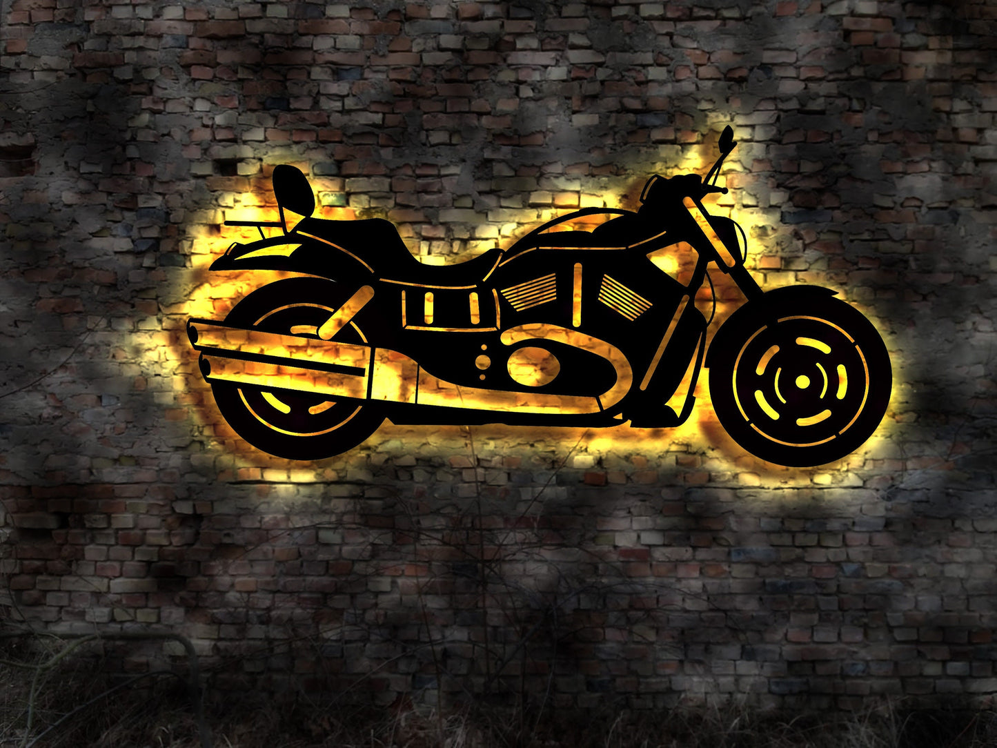 DEIN Motorrad Bike Schopper Rocker Aufkleber Buch Werkzeug Bausatz Bild Motorradfahrer Bild Leinwandbild Holzsschnitt Aufnäher Emblem
