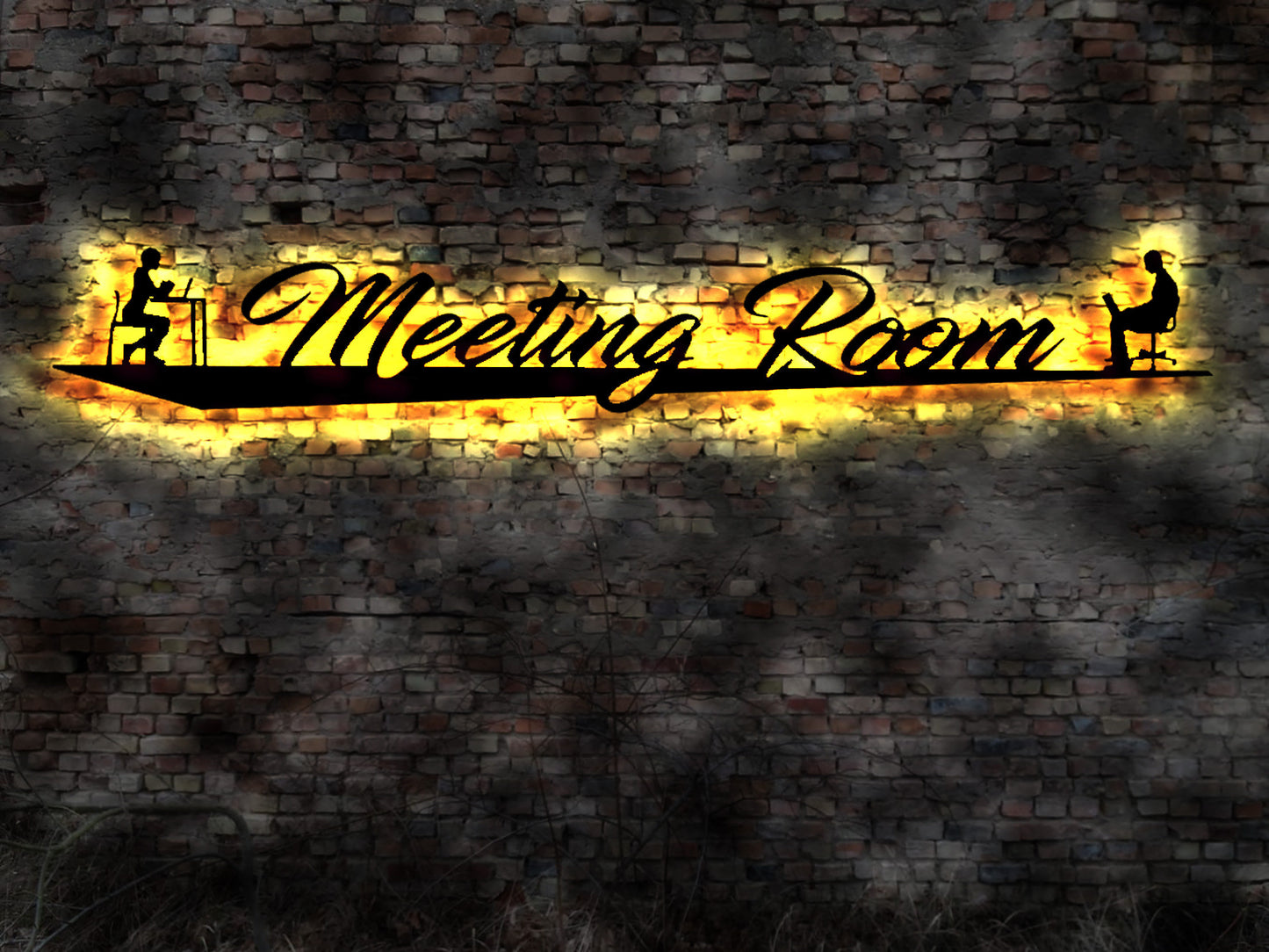 LED Schild Leuchtreklame Meeting Room Conference