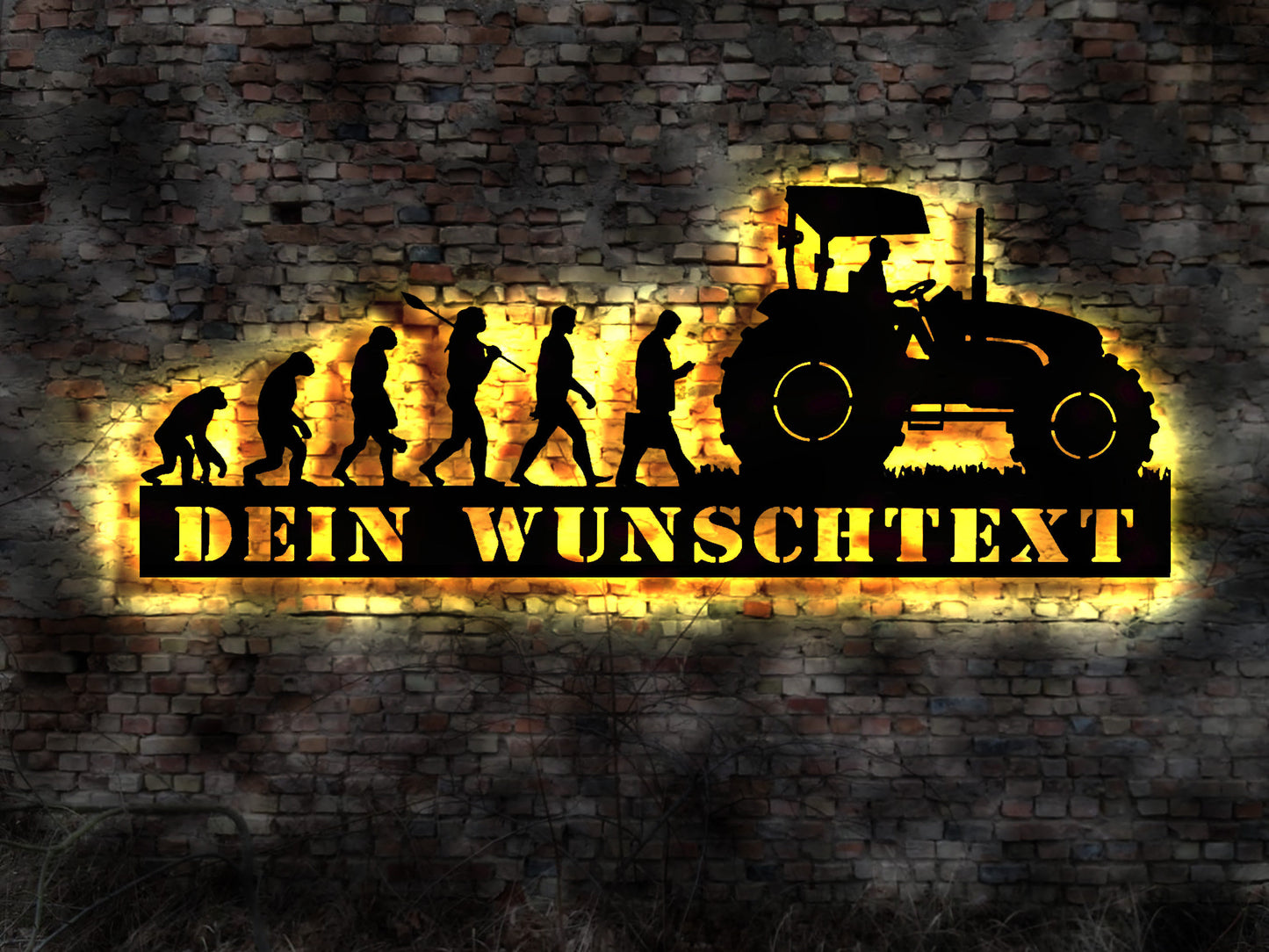 Bauer Bauernhof Landwirt Kühe Kuh Rinderzucht Traktor Ernte Buch Stall Aufkleber Schild Leuchtschild Wandsticker Leuchtbild Farm Traktorist