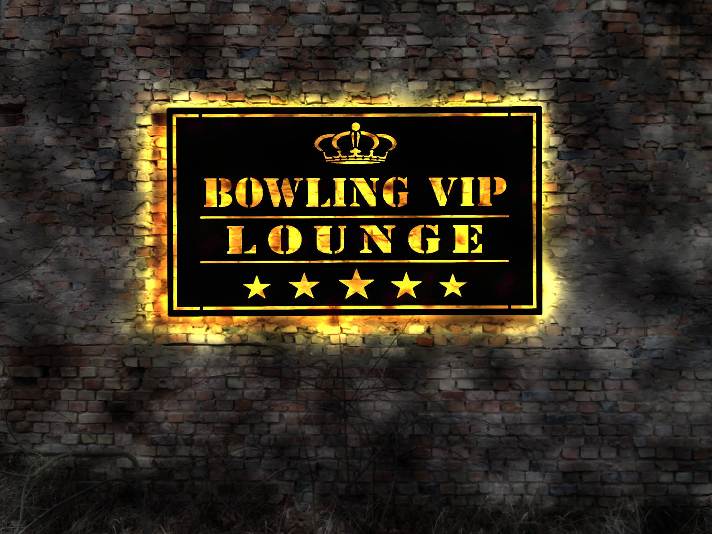 LED Leuchtschild Bowling Bowlingbahn bowlen Kugeln Bowlingkugeln Shop bestellen kegeln Kegelclub Kegelbahn Wurftechnik VIP Lounge Schild