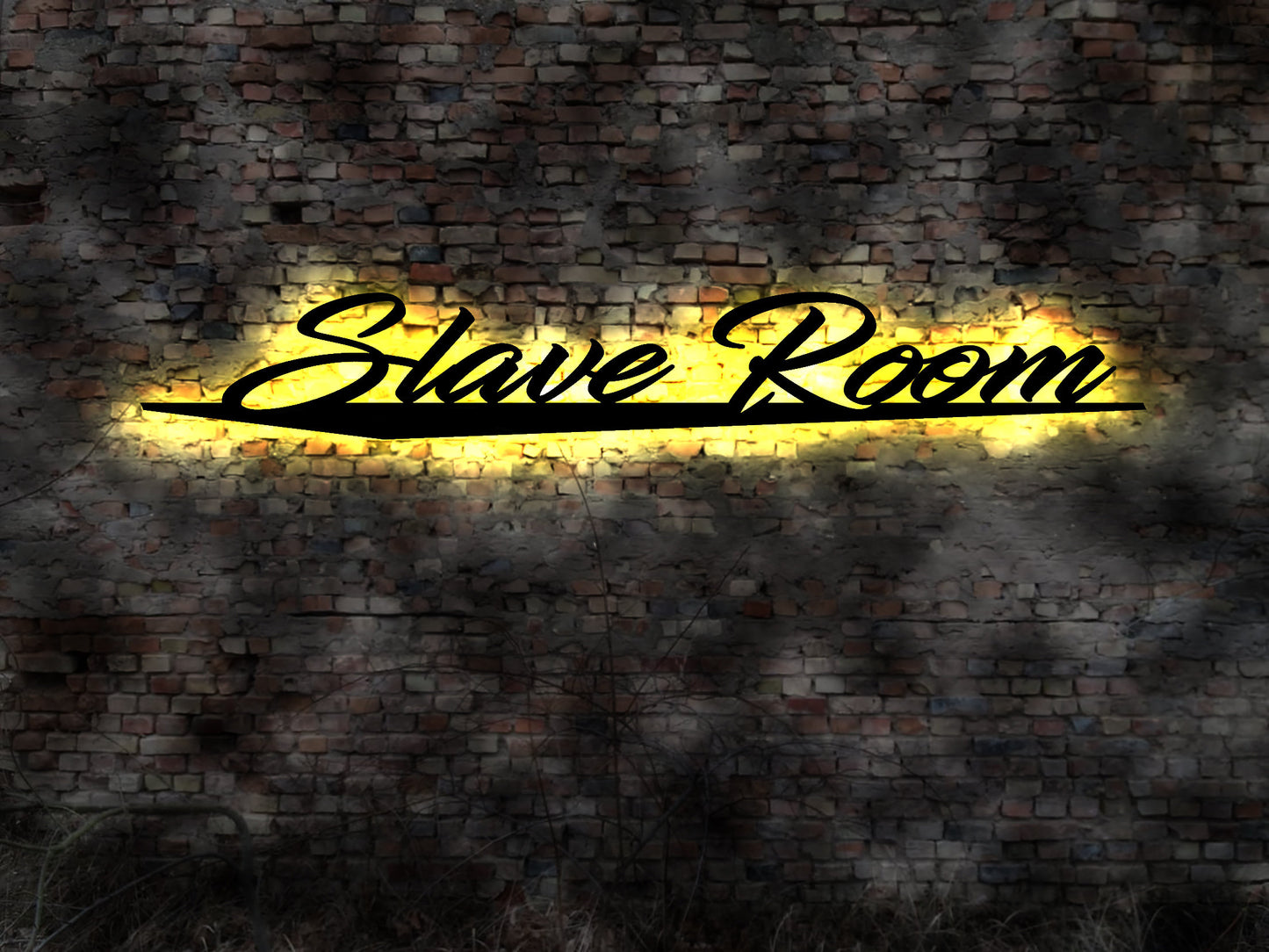 LED Zeichen Schild Sex Room Bordell sign Slave Room Sklave