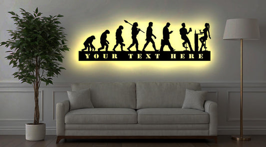 Lustiges Barschild LED beleuchtet Bar Schild Kneipe Deko Tresen Partykeller