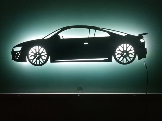 DEIN  PKW Auto als 3D LED Wandbild