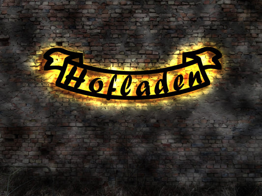 Hofladen Bauernmarkt Bauernhof Landwirtschaft Schild Aufsteller Deko Wandtattoo Deko Poster Bild Plakat LED Wandbild Heugabel Mistgabel