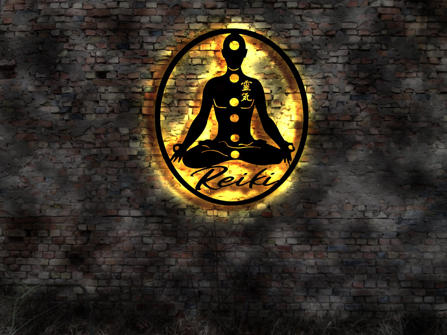 Wandbild Bild Reiki Chakra Stein Kristall Halskette Deko Pendel Baum des Lebens3D Aufkleber Krone King Deko Buch Neonreklame Werbung Lampe