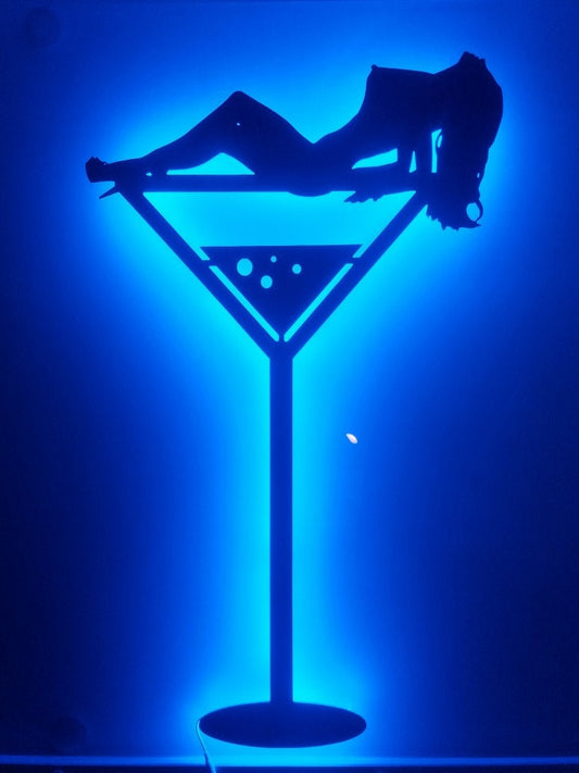 Bar Reklame Schild Table Dance schöne Frau woman girl Club Disco sign nacked Frau no neon sign UV Licht Deko Fahne Flagge Wandbild Wanddeko