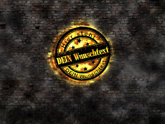 Vintage sign no neon Leuchtreklame Laden Geschäft store Flomarkt Trödel Trödelhalle Deko Schild Aufkleber Wandtattoo Wandsticker Wunschtext