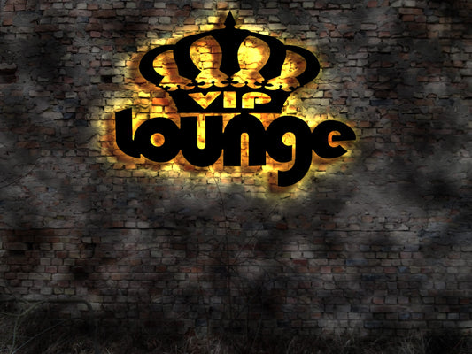 Krone König no Neon sign King Schild Aufkleber Bild Spielzeug Kostüm VIP Lounge Werbung Leuchtschild Bardeko BarSchild Werbung V.I.P.