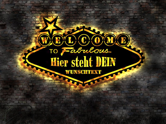 Welcome  LED Leuchtschild Schild Deko  Tattoo Deko Neonreklame LED Aufkleber Logo Buch Leuchtschild sign Neonreklame Poster Bild Plakat LED