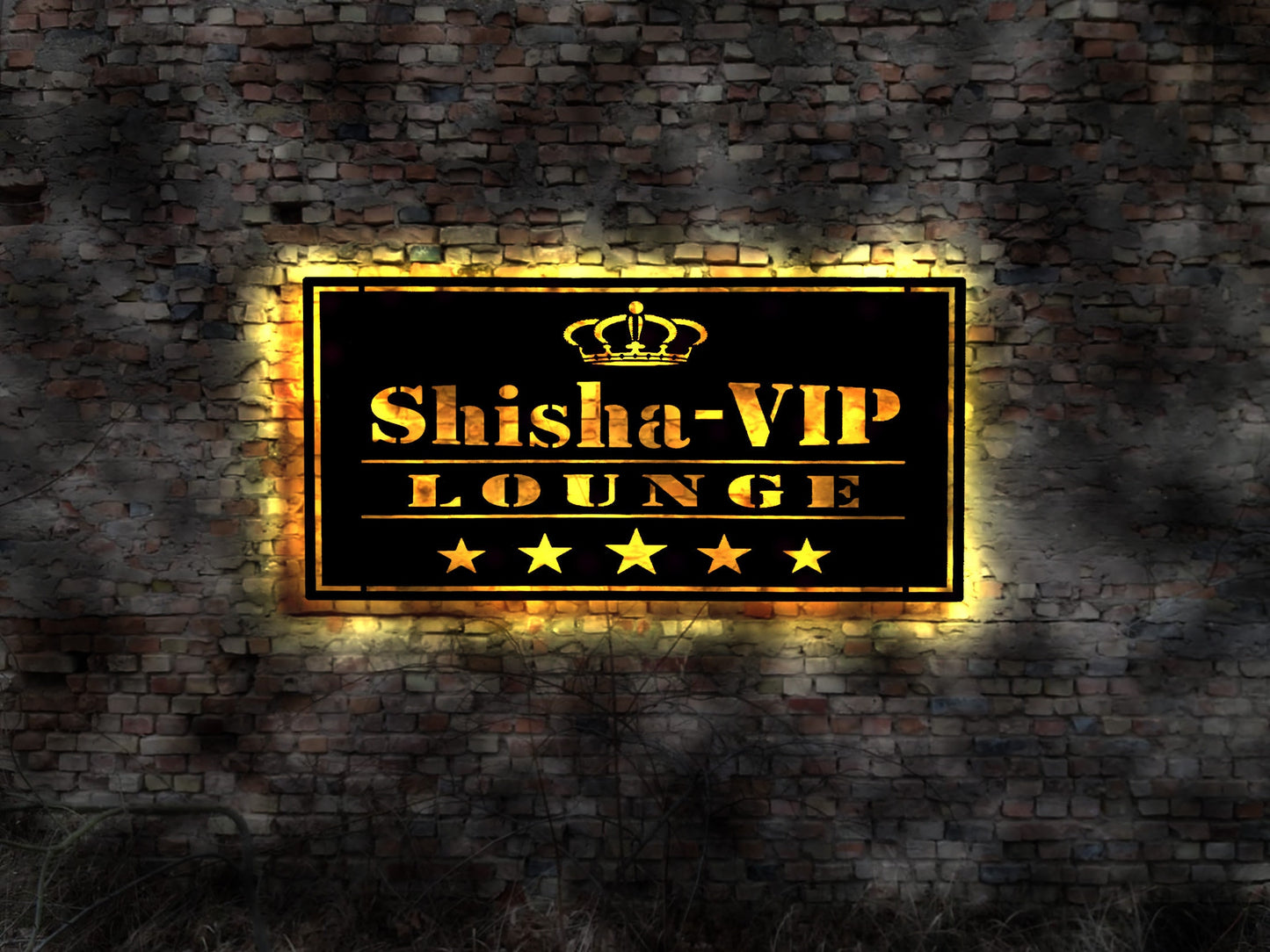 Shisha Bar LED Wandbild Deko Wasserpfeiffe  Buch  Duft Tabak Buch Wanddeko Aufkleber Bild Hookah Vip Lounge sign neon