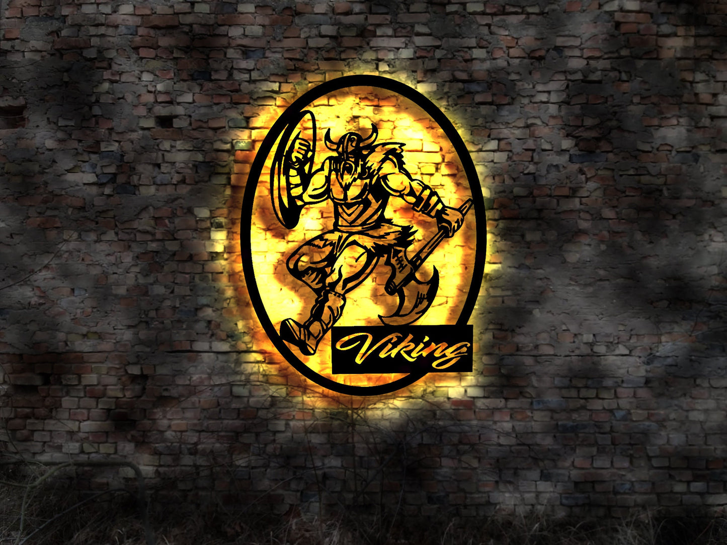 Wandbild Halskette Vegvisier Runen Kette Wikinger Kompass Viking Wandtattoo sign Symbol Schild Helm Armband Rüstung Ritter Vinkinger