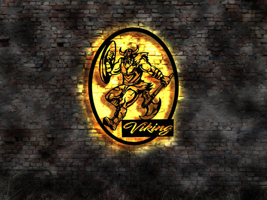 Wandbild Halskette Vegvisier Runen Kette Wikinger Kompass Viking Wandtattoo sign Symbol Schild Helm Armband Rüstung Ritter Vinkinger