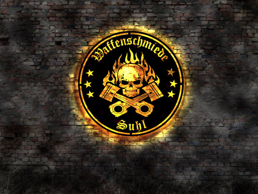 Waffenschmiede Suhl Stadt Skyline Silhouette Aufkleber Aufnäher Fahne Flagge Tattoo Wandtattoo