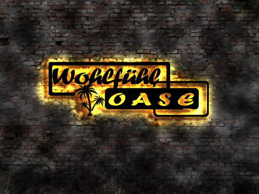 Wandtattoo Wandaufkleber Wohlfühl Oase Wandsticker Chillen Geschenkidee Deko V.i.p. Lounge Schild