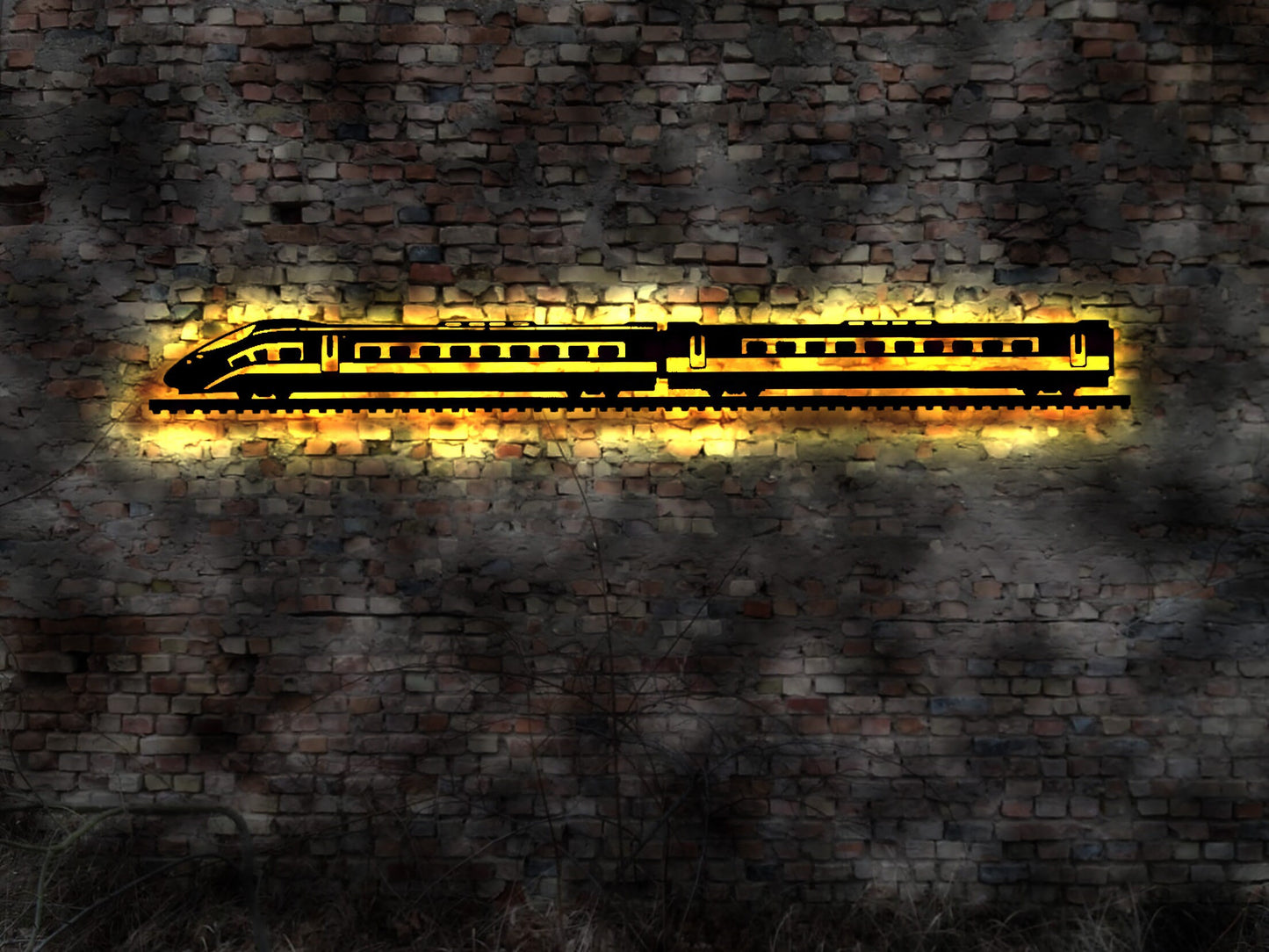 Schnellzug  Eisenbahn Schild Schaffner Bahnhof Modelleisenbahn no Blechschild Leuchtschild LED Deko Auto Autoaufkleber Schild Lokführer