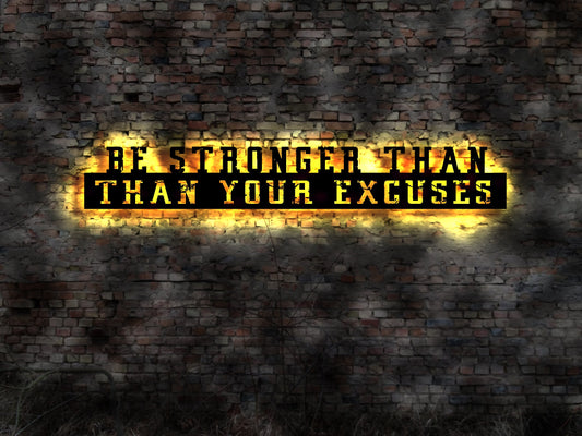 Leuchtschild Schild Limited  Aufkleber Sticker sign Tattoo Aufnäher Fahne Aufsteller No Pain no Gain Dekoration Neon sign be stronger than