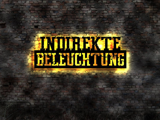 LED Indirekte Beleuchtung Wandlampe Wandleuchte Licht LED Dekolicht  Scherzartikel Kerzen Kronleuchter Deckenfluter lustiges motiv Geschenk