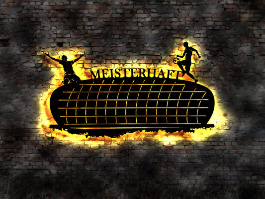 Skyline München LED Wandbild Holz Stadt AK Karte Map Stadtplan Wandsticker Leuchtbild Neonreklame Wandtattoo Reiseführer Silhouette