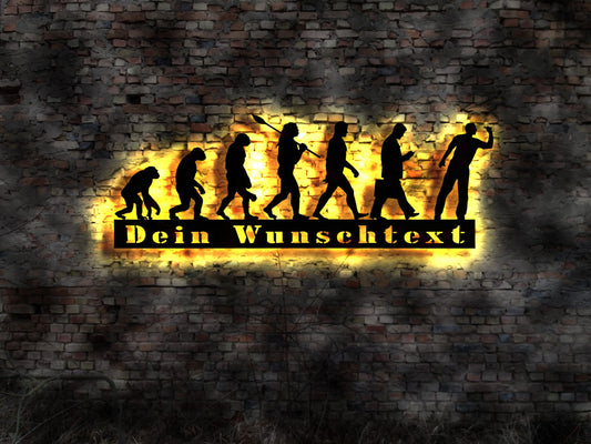 Dart Darts Dartpfeile Spiel Dartspiel Dartscheibe Leuchtschild LED Deko Auto Autoaufkleber Schild retro geprägt Leuchtschild Wandsticker