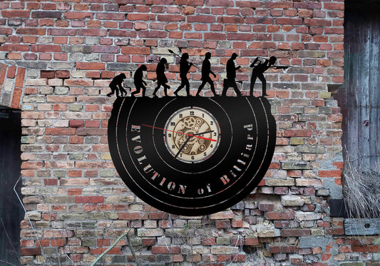 Uhr Wanduhr Billiard Bild Wandbild