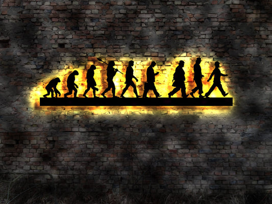 3D Effekt LED Wandbild super hell no Film Sammlung DVD Aufkleber Buch Stadtplan map Wandlampe LED Kostüm Filme Kult