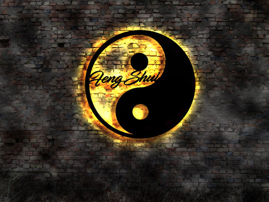 LED Leuchtreklame Schild Feng Shui