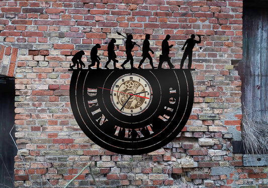 Wanduhr Uhr Holzuhr Uhren Ziffernblatt Dart Darts Dartpfeile Spiel Dartspiel Dartscheibe
