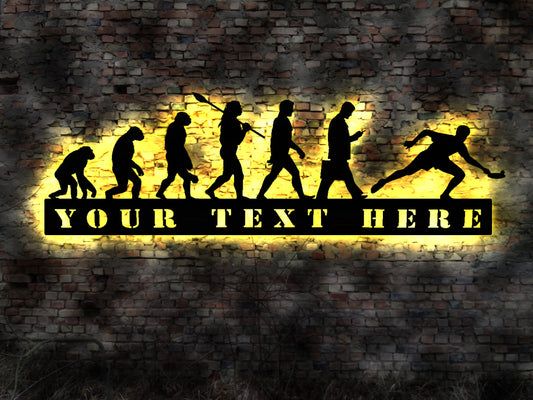 Tischtennis Wandbild Tischtennisbälle Tischtennisroboter Ping Pong klappbar Set no Neon sign Wandbild Deko Table Tennis Evolution