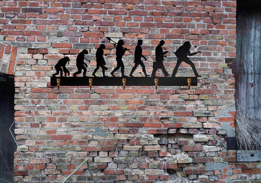 Schlüsselbrett Holzkunst Schild Rock and Roll Heavy Live Music Musik DJ Schild Gitarre Metal Metall Heavy