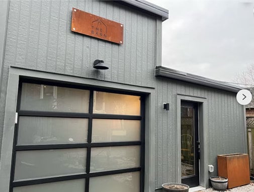 Bauernhof Schilder - Scheunen Schilder Corten (gerostet) Stahl nach Maß Laser geschnitten, auf maßgeschneidert Scheunenschilder rostend