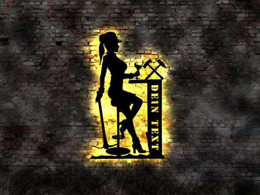 Glückauf Glück auf Bergbau Zeche Kumpel Emblem Fahne T-shirt Schild Leuchtschild LED Leuchtreklame Aufkleber Logo Buch Firmenschild