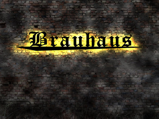 Brauhaus  Brauerei Hopfen  Tresen Saufen Schild  Sauferei  Braumeister