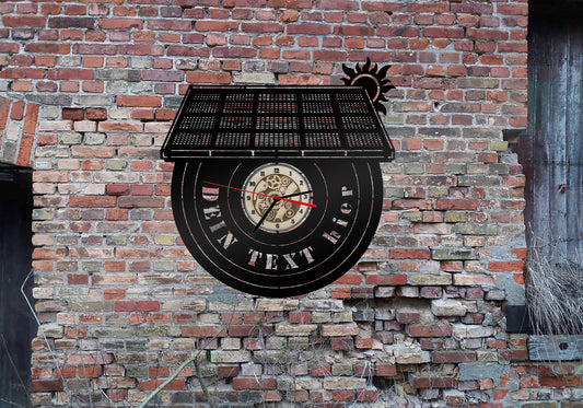 Uhr Solar Panel Solaranlage Solarzelle Solarpanel Solarleuchte Solarenergie