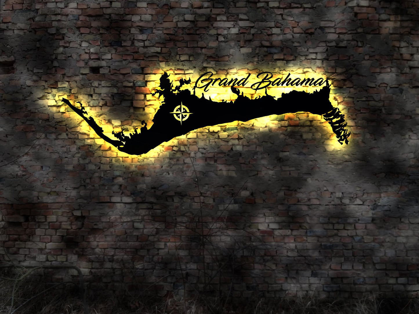 Skyline Insel Grand Bahama Bahamas Urlaub Hotel Andenken