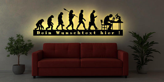 Labor Laborant Schild  Logo LED Club Aufnäher Sticker Leuchtschilder  Wandtattoo Sticker Deko Leuchtreklame LED