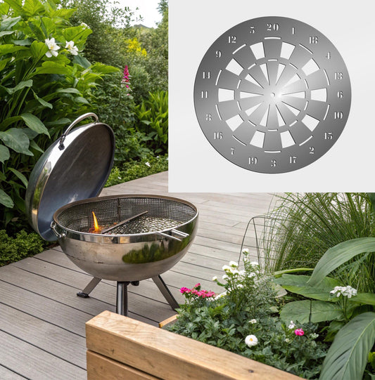 Dart Darts  Maßanfertigung Grillplatte  Dartscheibe Dartsspiel  Logo Emblem schönes Geschenk Geschenke